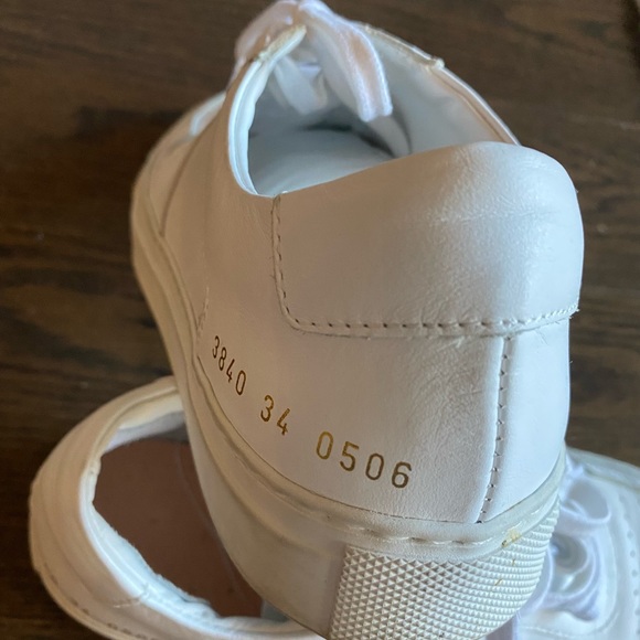 Common Projects BBall Low Bumpy Sneakers - Picture 4 of 6